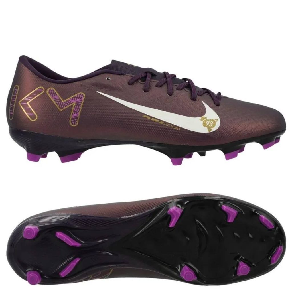 NIKE AIR ZOOM MERCURIAL VAPOR 16 ACADEMY MG MBAPPÉ PERSONAL EDITION - GRAND PURPLE/PALE IVORY